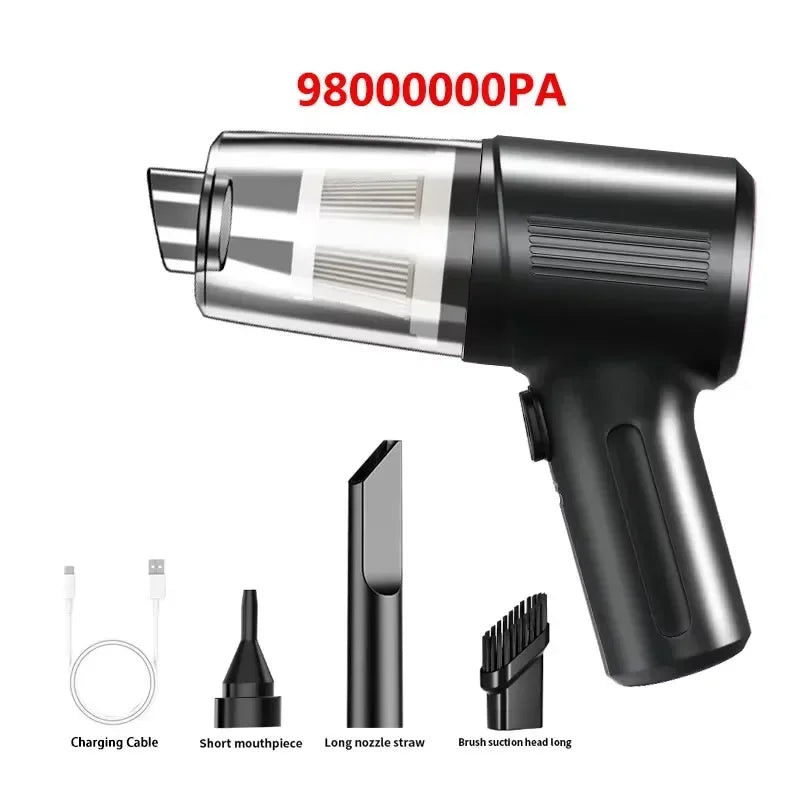 Car vacuum cleaner wireless multifunctional handheld portable car vacuum cleaner high-power mini suction and blowing integrated