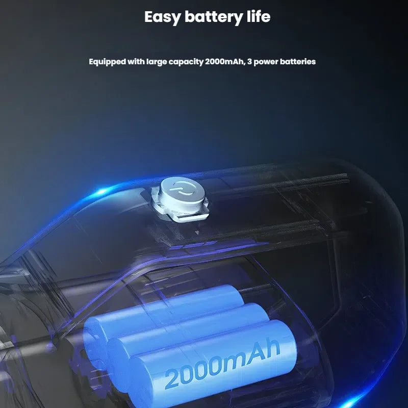 Wireless Vacuum Cleaner, 2-in-1 for Car & Home Use, Handheld, Rechargeable, High-Power with Strong Suction, Heavy-Duty Motor for