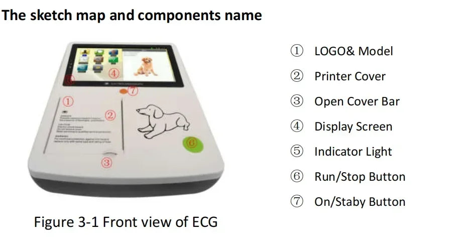 Portable pet  machine VET  machine   equipment for animals