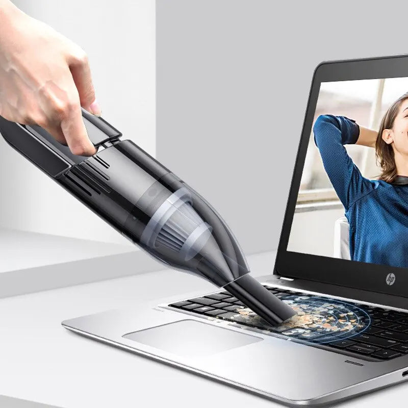 Handheld Portable Car Vacuum Cleaner Wireless Rechargeable Household Handheld Automatic Vacuum Cleaner 8000pa High Suction Power